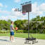 Portable Basketball Hoop, 4.4-10ft Adjustable Height