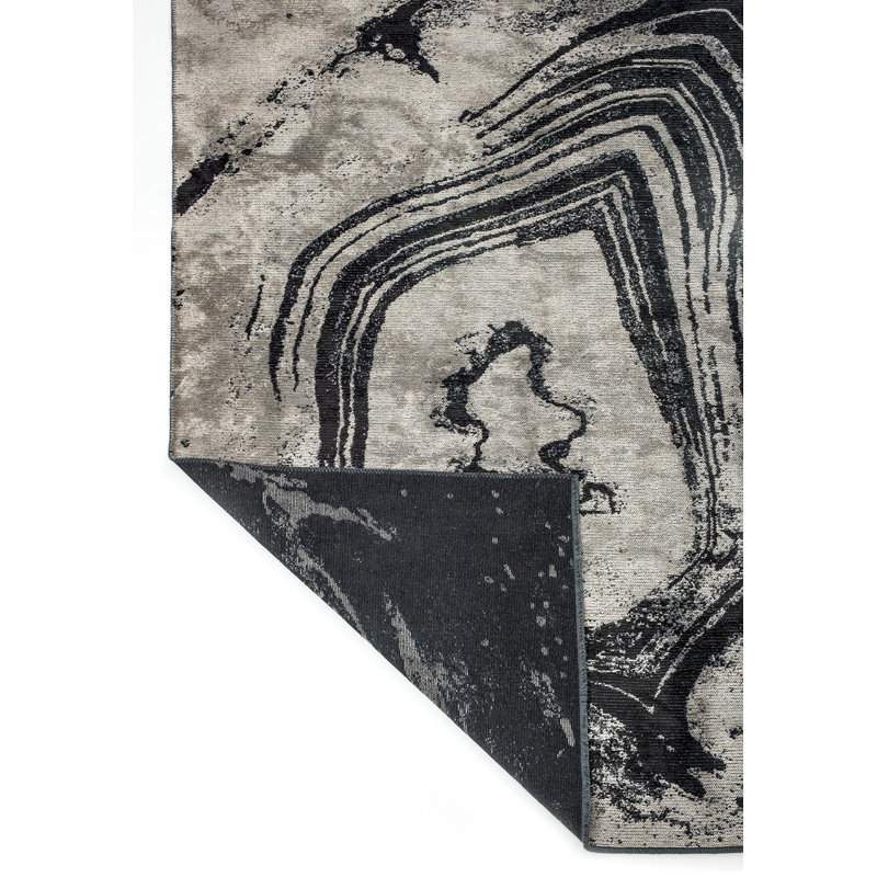 Rapture Abstract Area Rug, Rectangle 9' x 12'