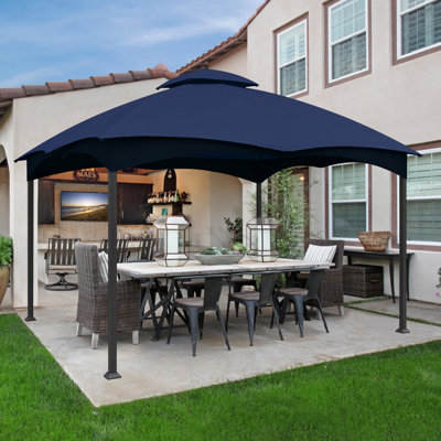 Toit de remplacement pour pavillon de 10 pi X P 12 D Allen Roth Gazebo