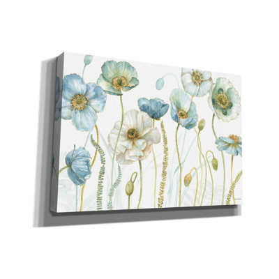 «Red Green Barrel Studio®« My Greenhouse Flowers I »par Lisa Audit, art mural sur toile
