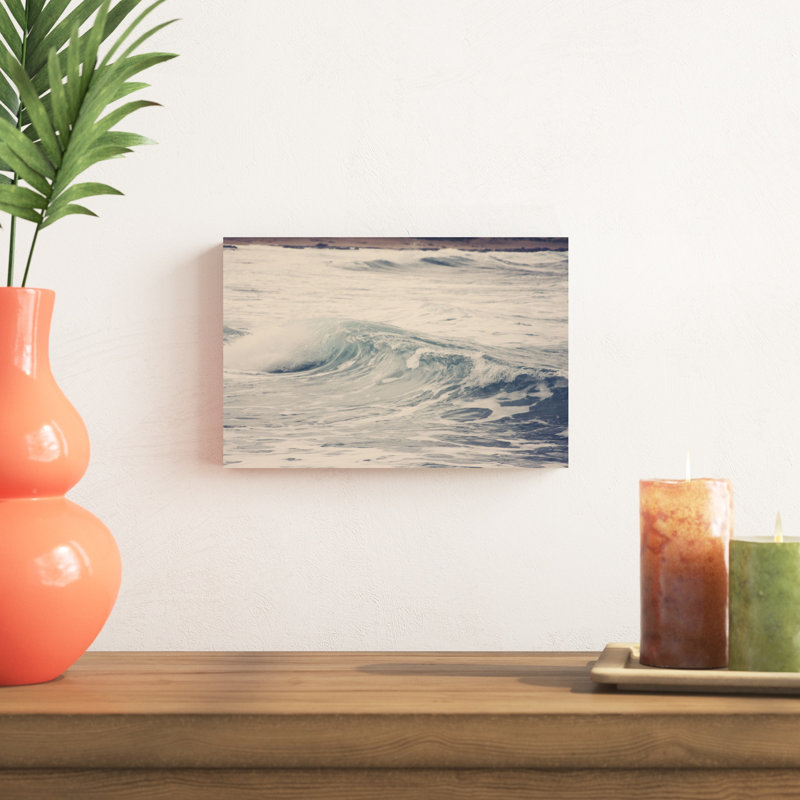 « ocean wave 2 », photographie sur toile, H 8 po x l 12 po