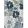 Dimmick Floral Grey Flatwoven Indoor Outdoor Area Rug