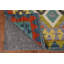 Tapis géométrique en laine Kilim