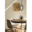 Luminaire suspendu 1 lumière d'intérieur noir / doré antique d'inspiration contemporaine-2097995395