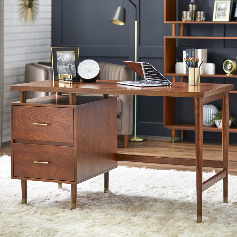 Camylle Writing Desk, Walnut