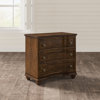 Leesburg 3 - Drawer Solid Wood Nightstand