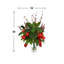 Magnolia Leaf And Berry Holiday Floral Arrangement