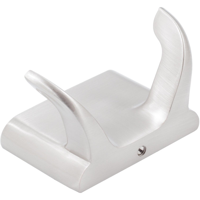 Madison Wall Mounted Robe Hook, Satin Nickel