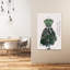 Fraîchement cueillie, robe fantaisiste, art floral abstrait, art mural-129965631