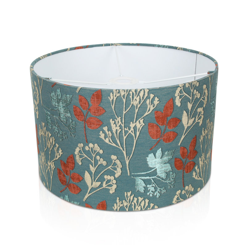 Cotton Drum Lamp Shade ( Screw On ), 20.3cm H x 30.5cm W x 30.5cm D