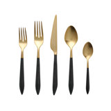 Ares 5 - Piece Stainless Steel Flatware Set - Service for 1