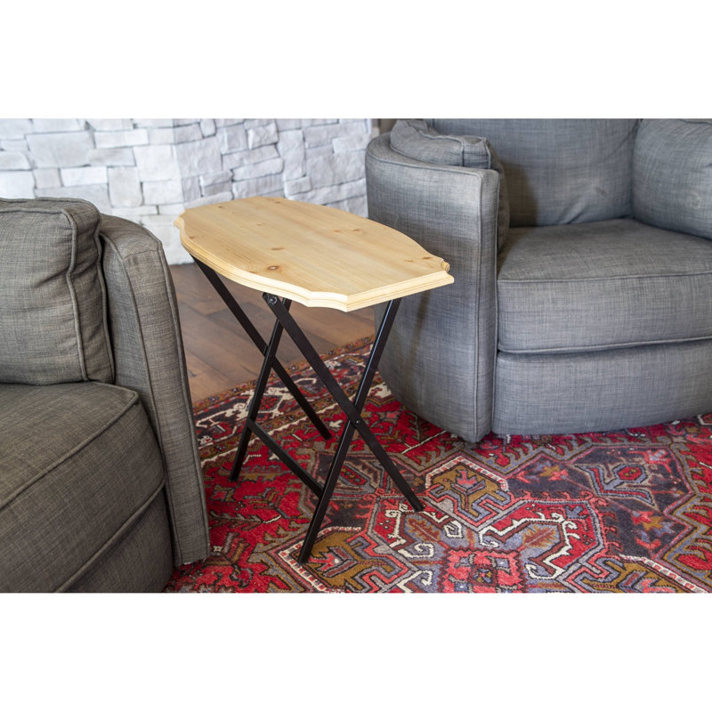 Table de bout Brookridge, Naturel / Noir