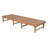 Breath Chaise Lounge Brown