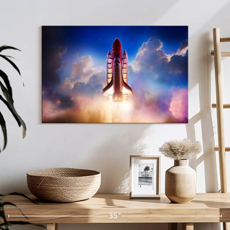 Oberle Rocket To The Sky, 16" H x 24" W