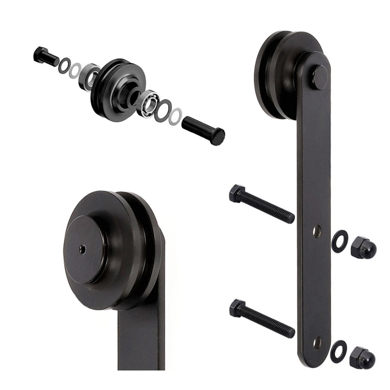Ahmil Single Door Barn Door Hardware Kit