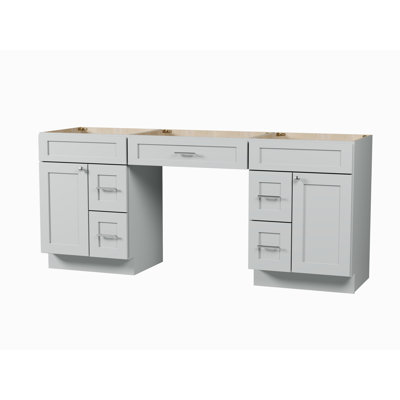 78'' Double Bathroom Vanity Base Only