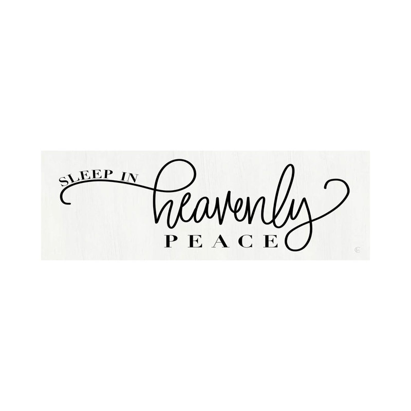 Heavenly Peace - Wrapped Canvas Panoramic Print, 30.48cm H x 91.44cm W x 1.91cm D