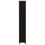 Cappuccino Media Tower with Shelf and Drawer