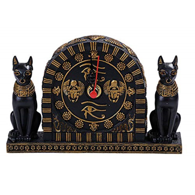 Horloge de table égyptien égyptien antique