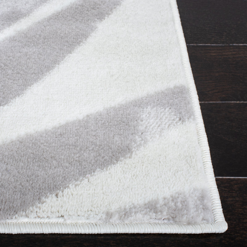 Forgey Performance Floral Rug, Rectangle 6' x 9'