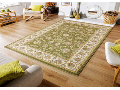 Round Oriental Area Rug