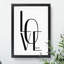 Love - Picture Frame Typography-62802513-62802515