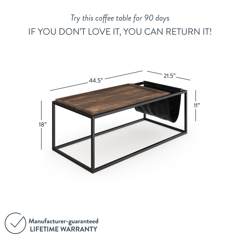 Table basse avec structure Felix