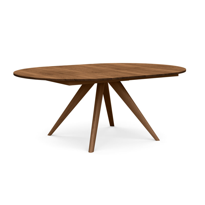 Catalina Round Extension Table, Saddle Cherry, 60" L x 60" W