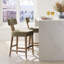 Tabouret de comptoir Vencel-421756339