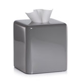 Domus Smoke Gloss Tissue Box Cover