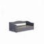 Lit de jour rembourré avec couchette et conception de chargement USB,