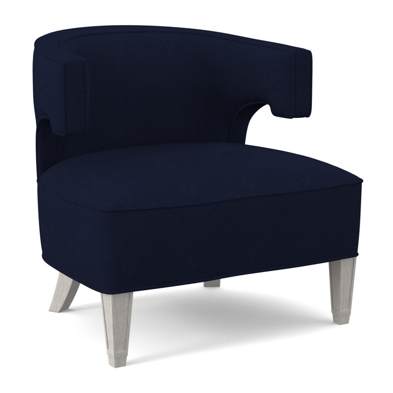 Chaise Laurel, Bisque, Mélange de polyester uniforme Margaret