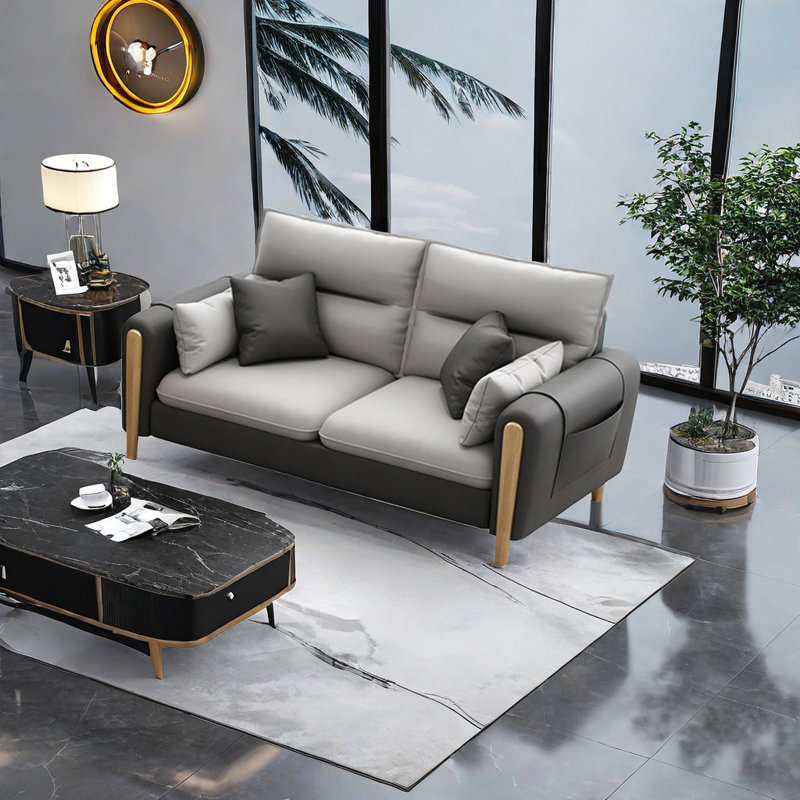Aralin Upholstered 59.06'' Loveseat
