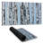 Birches on a blue background - 15.75"x31.50" Desk mat