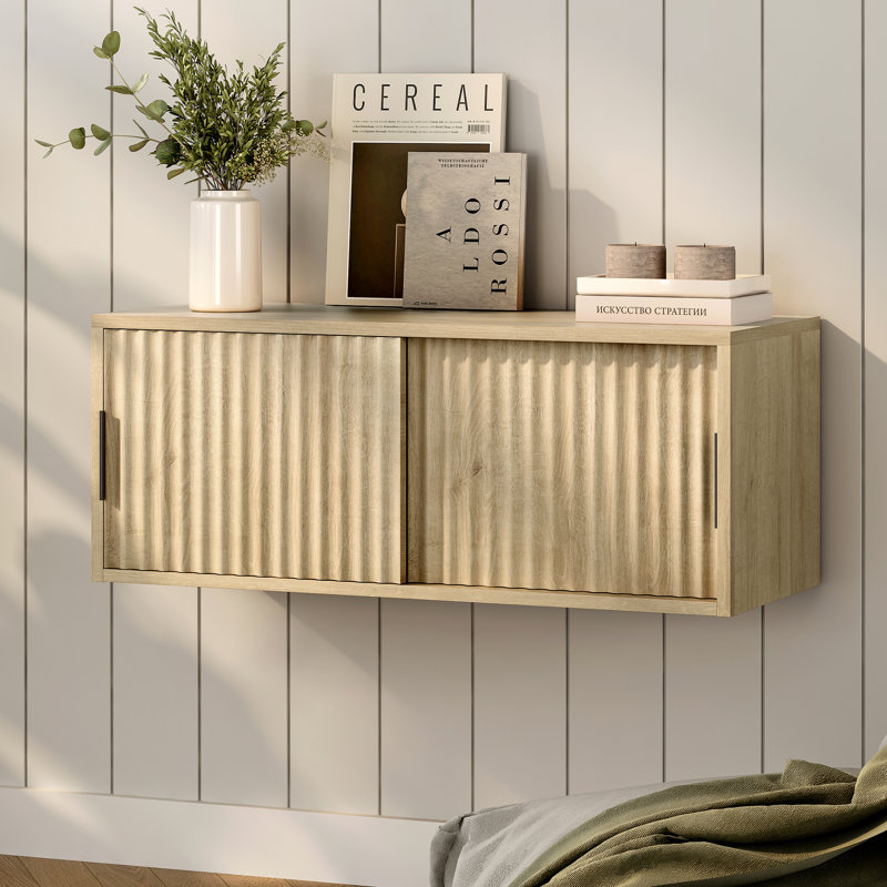 Table de chevet murale