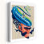 «J'Adore Le Tour Cyclist Abstract Mountain Architecture», reproduction d'art murale-129715975