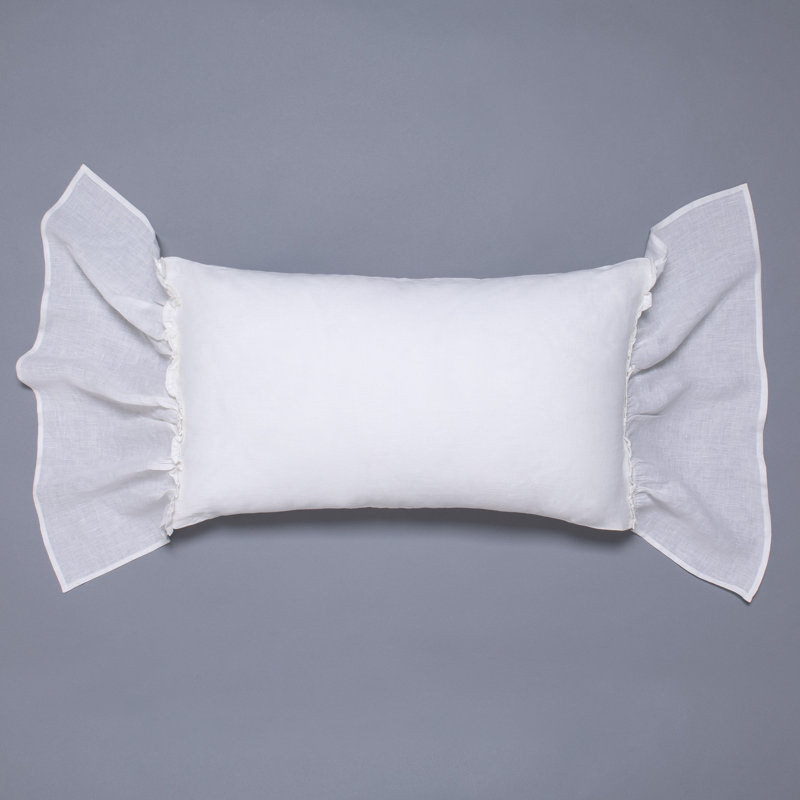 Linen Bolster Pillow Cover & Insert