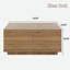 Table basse moderne carrée avec 4 tiroirs-1261252986