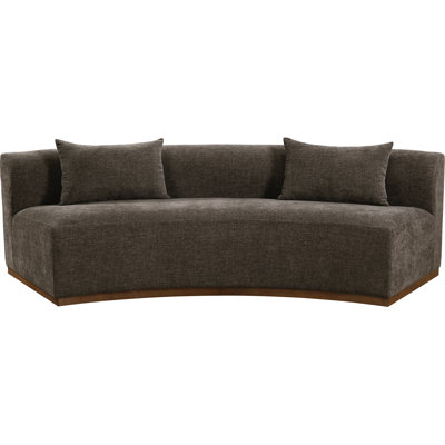 Avanti 104" Chenille Fabric Upholstered Sofa