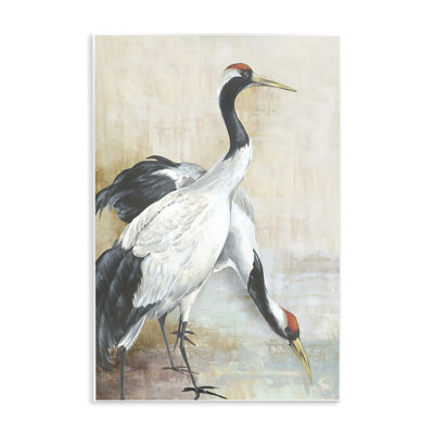«Crane Duo at Riverside» par Eli Jones