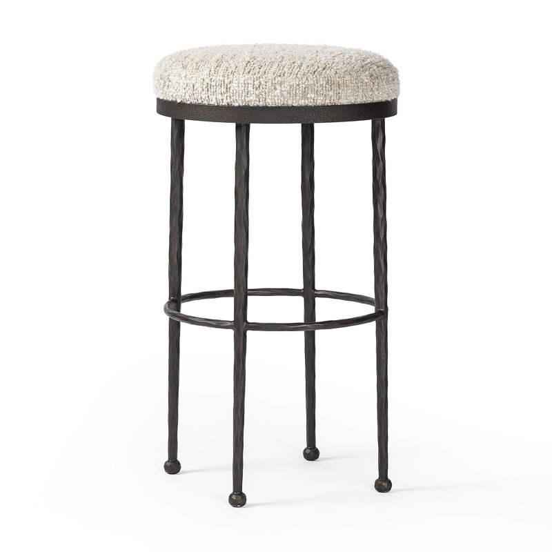 Corinne Stool-Ivan Stone, Bar Stool (31.25” Seat Height)
