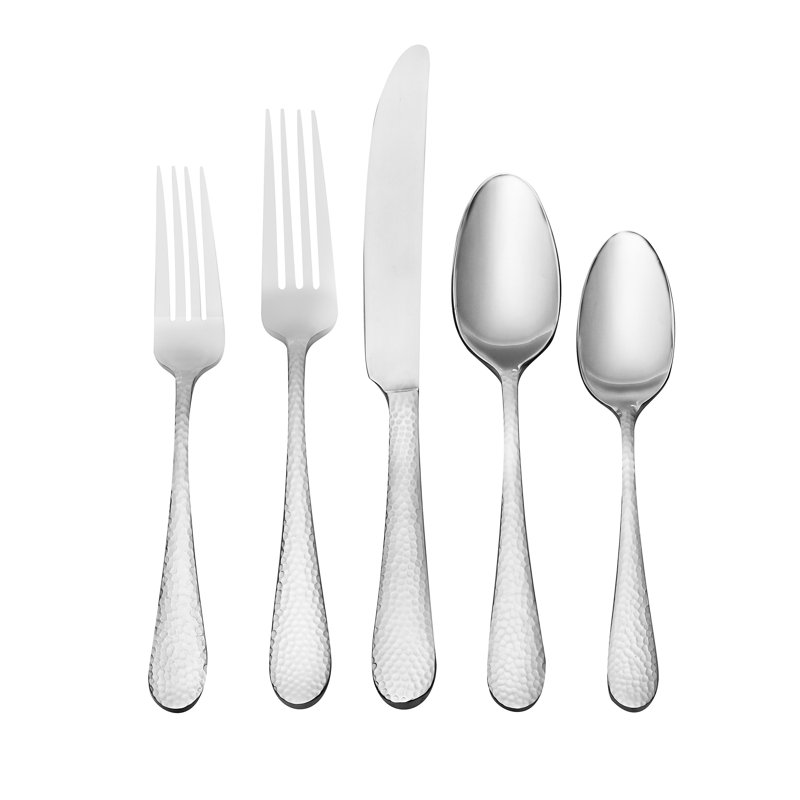 Tibet 45 Piece Flatware Set, Service for 8