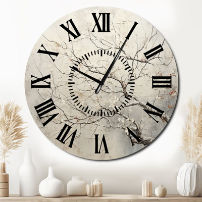 Horloge murale arbre