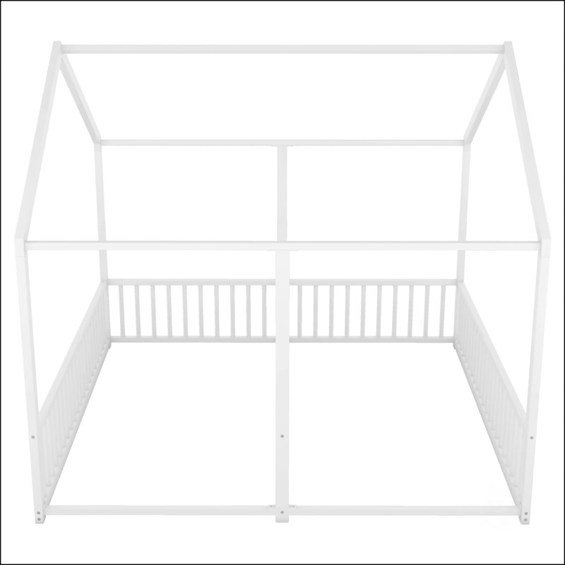 Metal Twin Size House Platform Beds