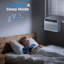  12,000 Btu U-shaped Window Air Conditioner - Ultra Quiet 45db, Cools 550 Sq.ft, 6 Modes & Remote Control, Energy Saving With Sleep Mode & Auto Temp Sensor