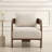 Attina Ivory Accent Chair