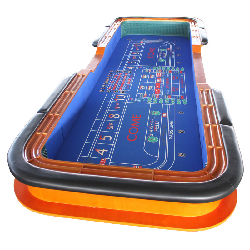 Table de jeu de craps Wesvara 12 pi, Blue