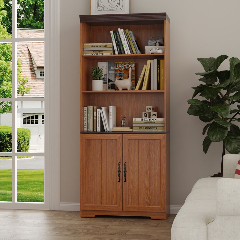 Armoires spacieuses pour garde-manger, rangement rustique en bois MDF de 70,86 po pour la cuisine