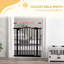 Pressure Mounted Pet Gate With Door-94282347-94590198
