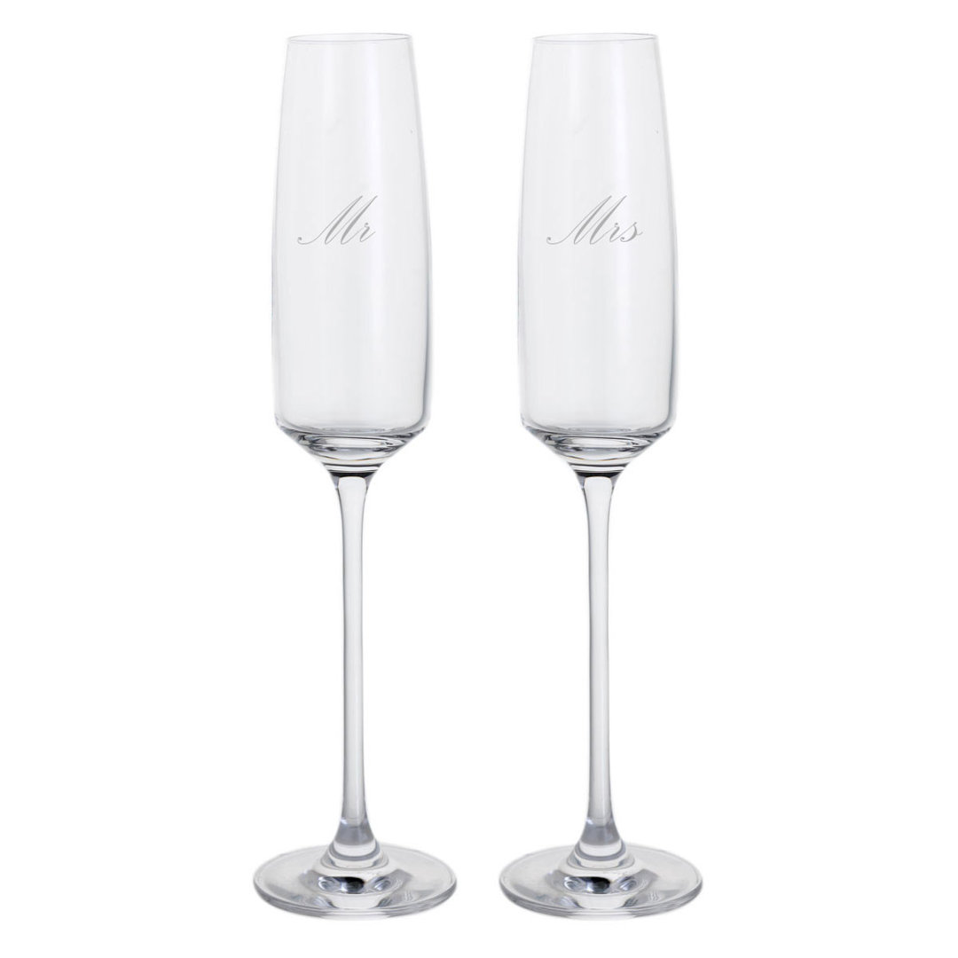 Elevate Flute Pair - Mr & Mrs